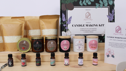 Elegant Cottage Soy Candle Making Kit - Full Set
